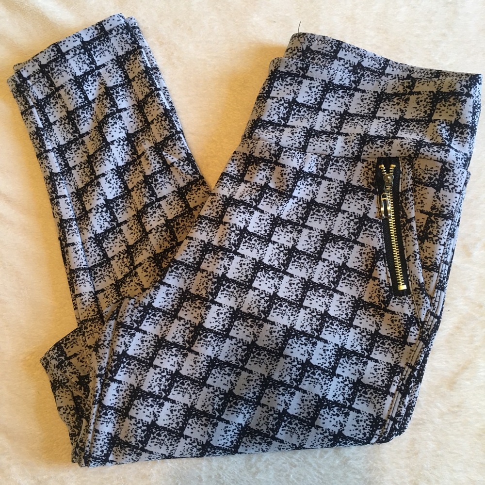 Checkered Plaid Trousers